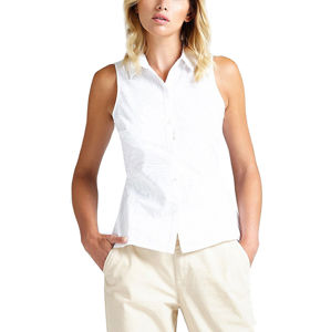Guess dámská košile bez rukávů s jemným vzorem - M (P09H)